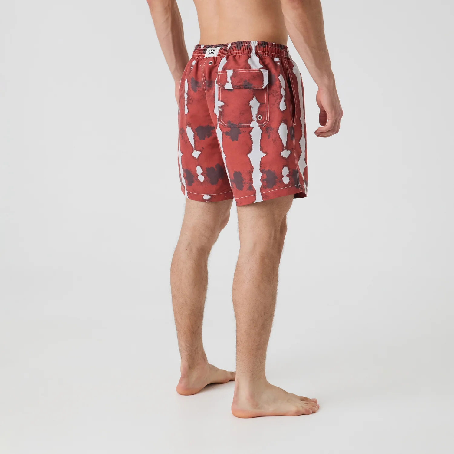 Delta Swim Shorts - Sunset Red - Image 4