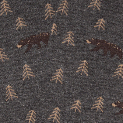 Bears & Firs - Grey - Image 4