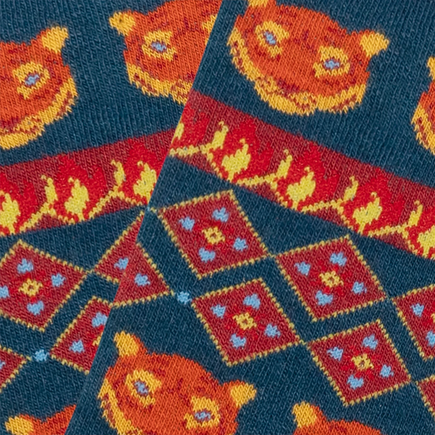Kids Flaming Tiger - Blue - Image 4