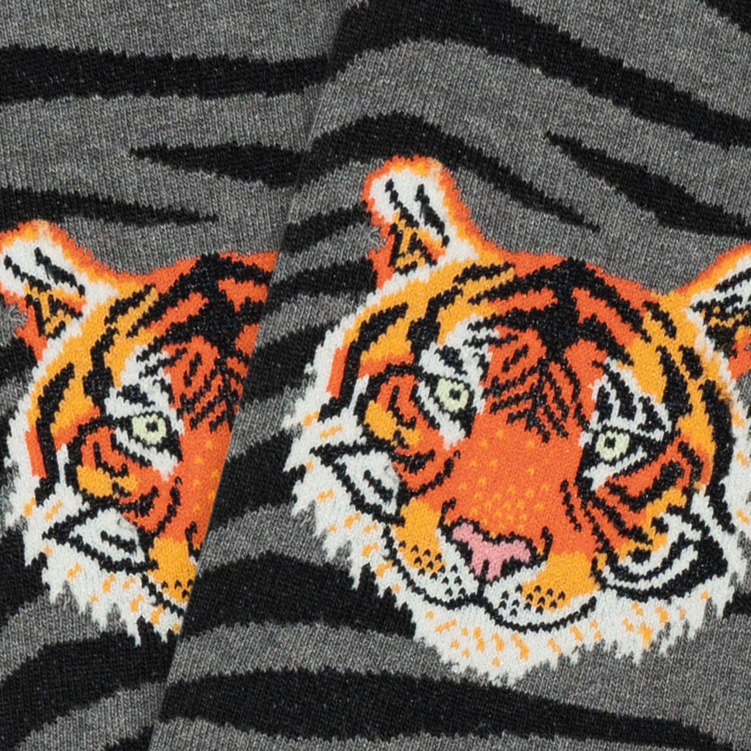 Tiger Head - Grey - Image 4