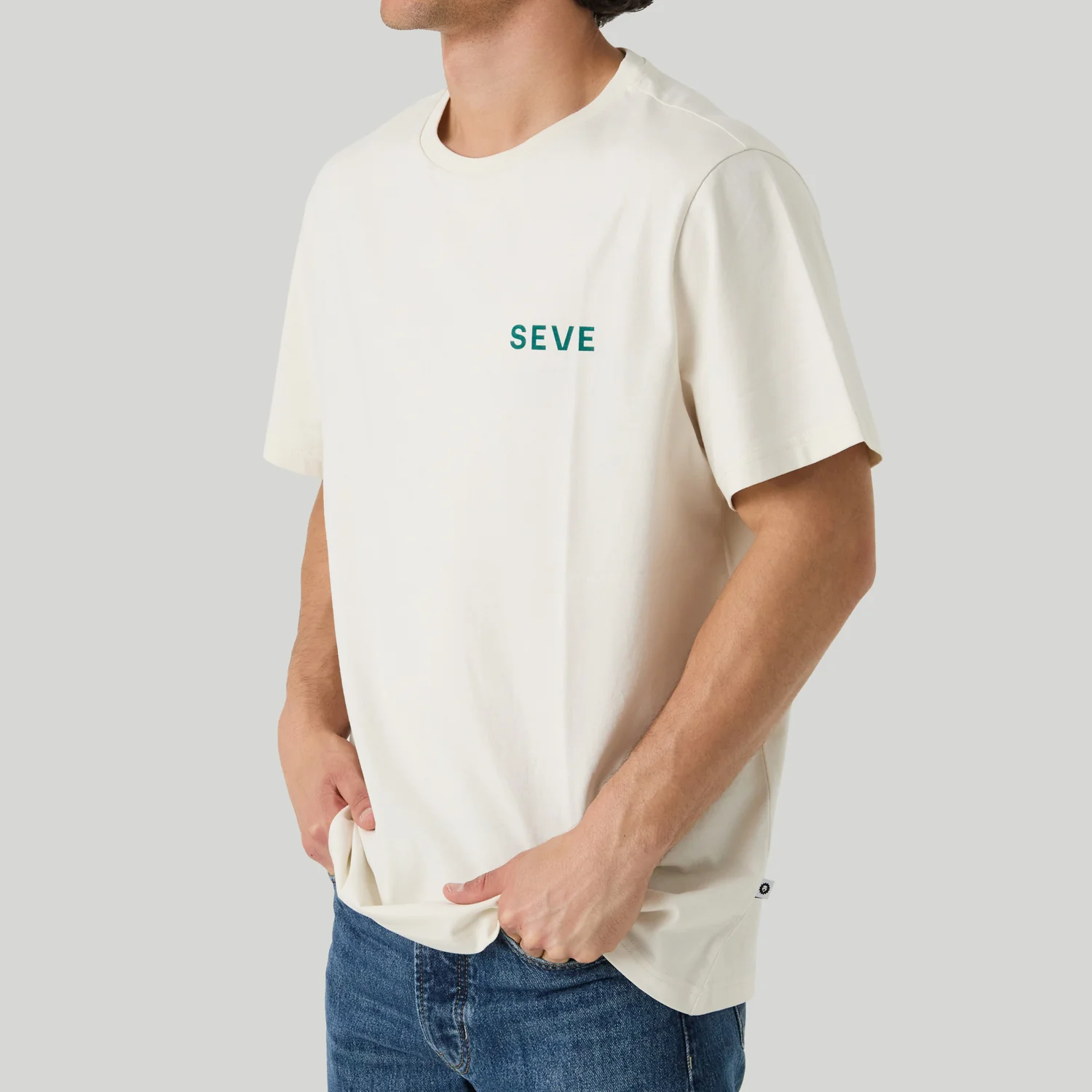SEVE Icon Tee - Beige - Image 3