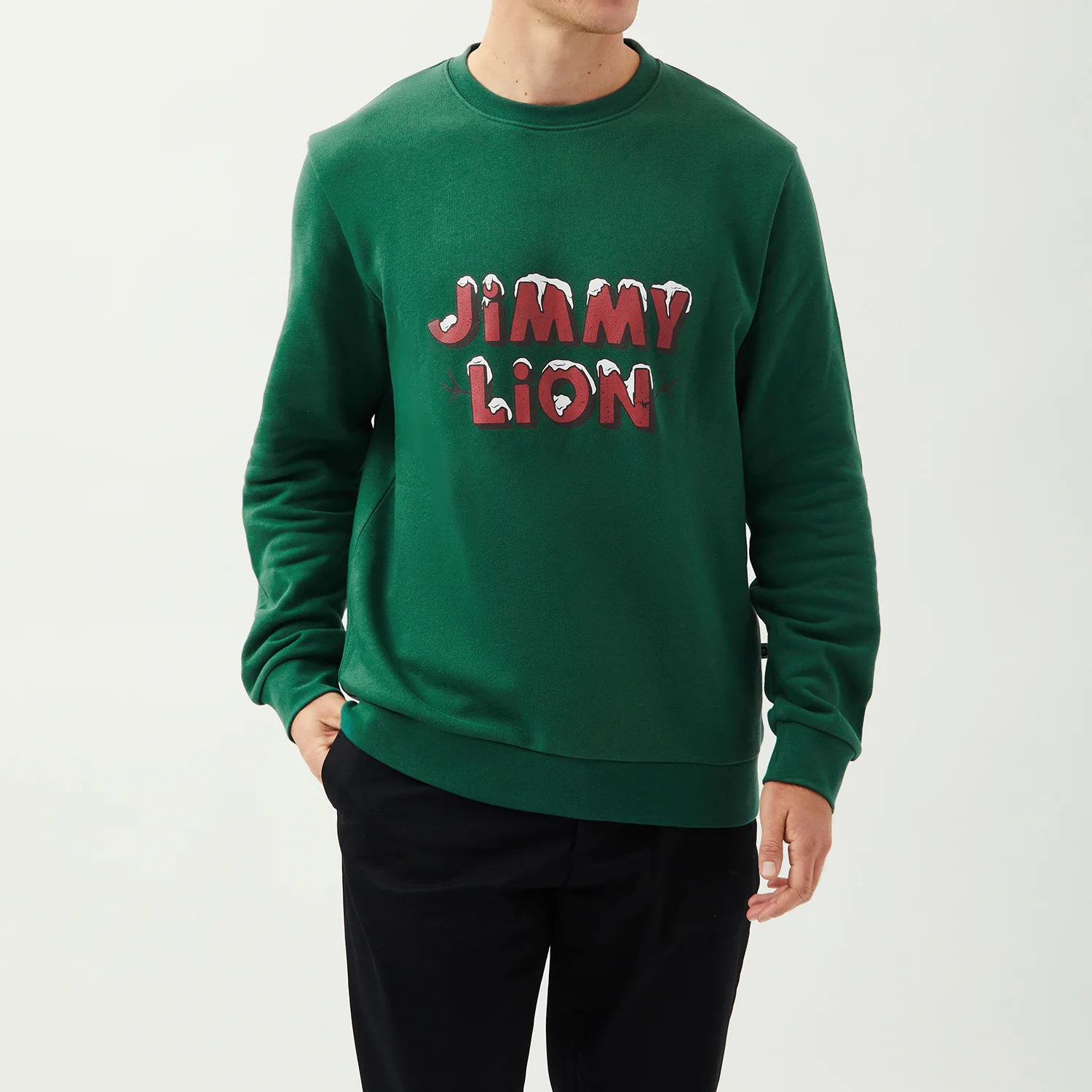 Holiday Sweat JL Logo - Green - Image 3